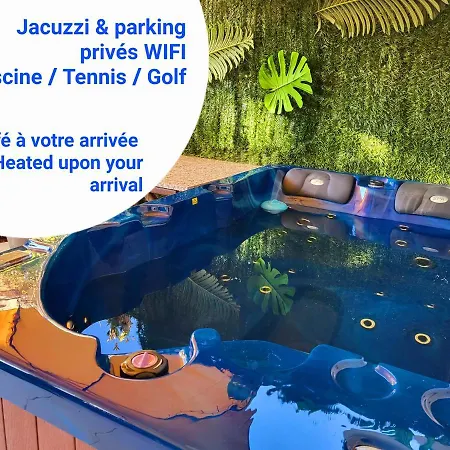 Evasion A Deux, Domaine Prestigieux, Jacuzzi Et Parking Prives, Piscine Apartment Cannes